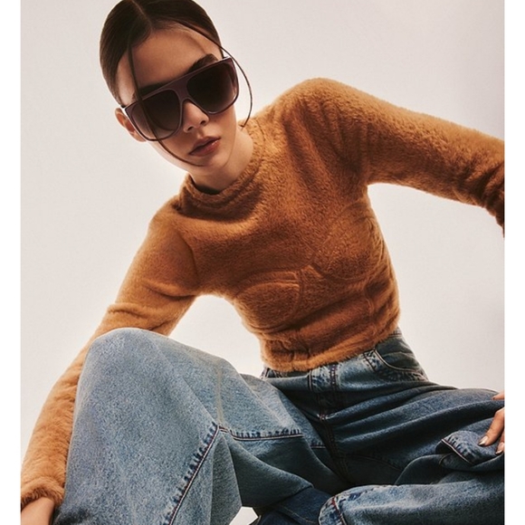 NWT QUAY AUSTRALIA "NO CURFEW OVERSIZED POLARIZED SHIELD SUNGLASSES UNISEX - Picture 4 of 5